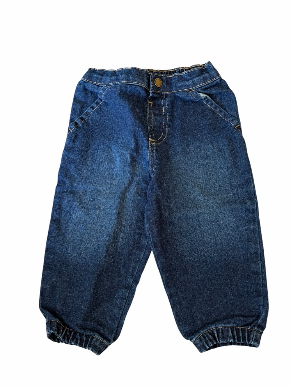 Garanimals Dark Wash Pull-On Denim Jogger Jeans | 18M